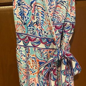 Lilly Pulitzer wrap dress